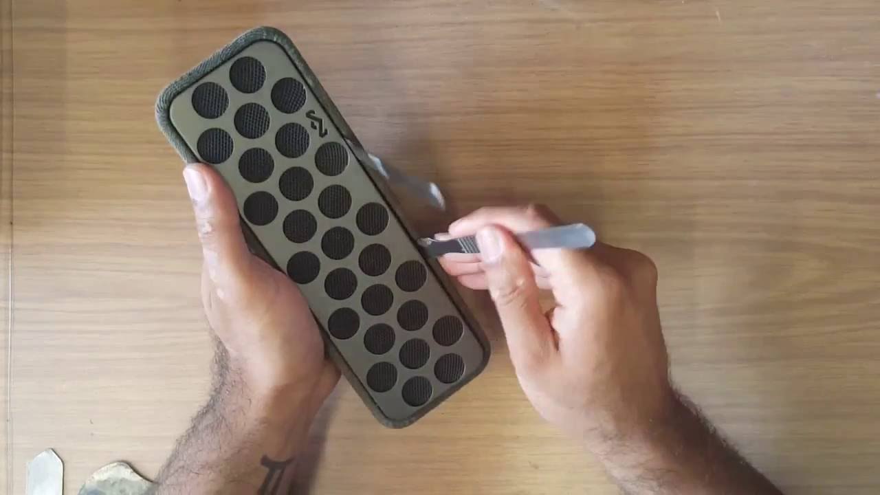 House of Marley Liberate Bluetooth Speaker Disassembly EM-JA005-MI