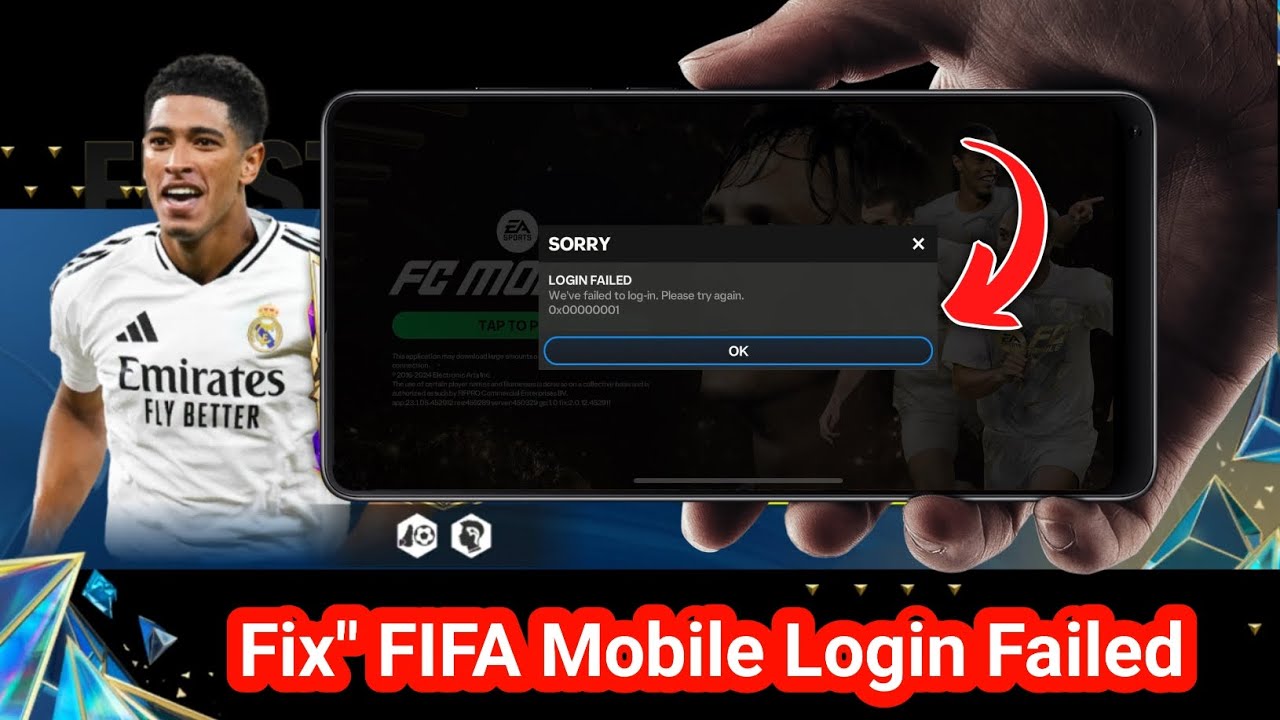 How to Fix FIFA Mobile Login Failed Problem - 2025 | FC Mobile Login Failed