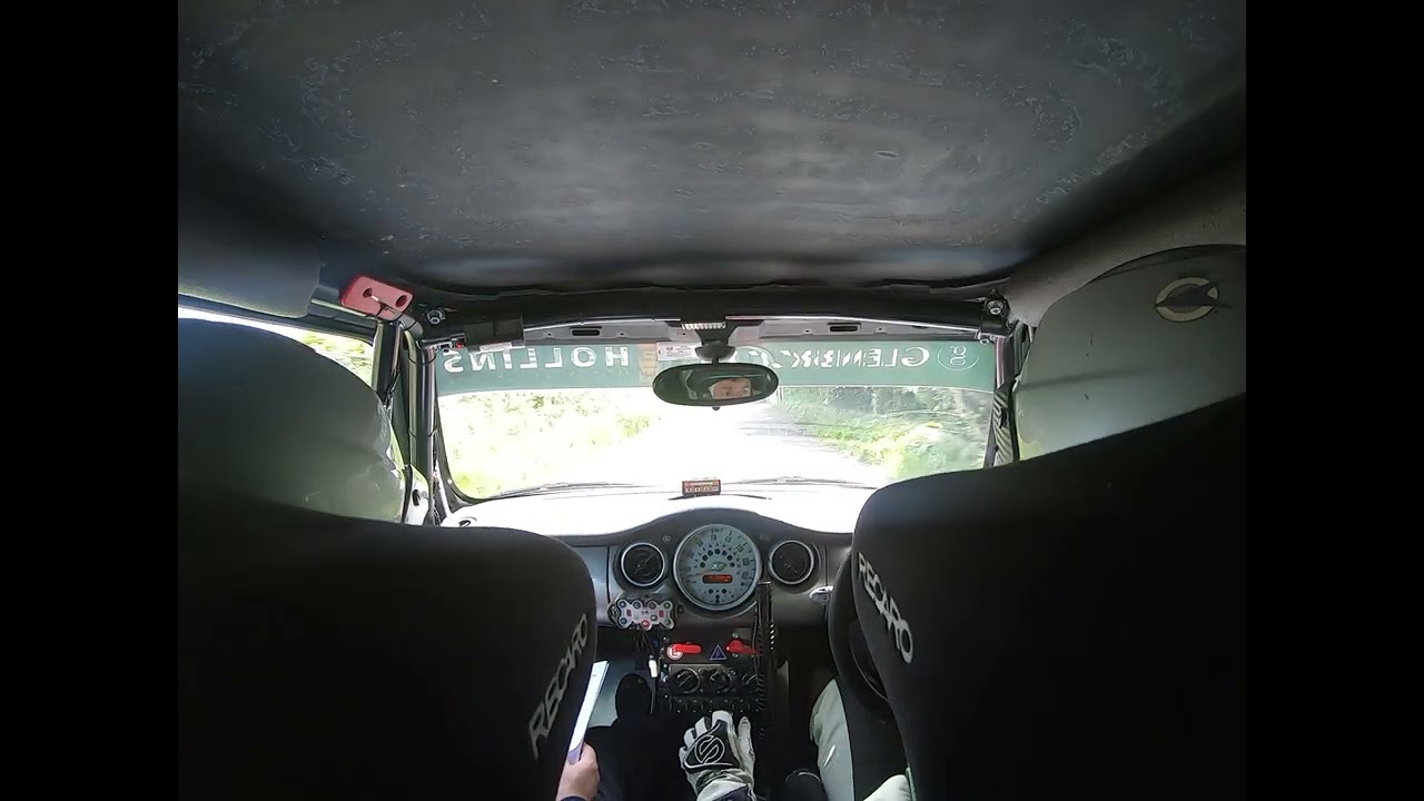 Manx 2024 SS11 St Judes George Clarke Stephen Moyses Mini Rally Challenge