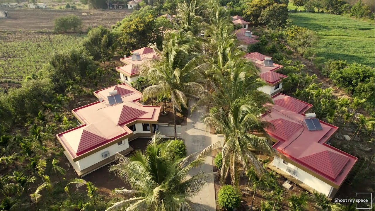 Palmwoods Retreat - Drone Snippet - Resort In #mulshi #pune Video By - Shoot My Space #shootmyspace