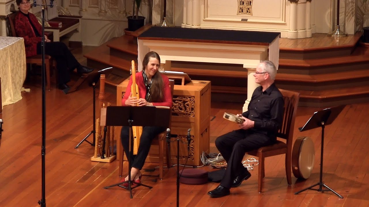 Lai de Aelis and La Quinte Estampie: Cheryl Ann Fulton, medieval harp; Peter Maund, riq