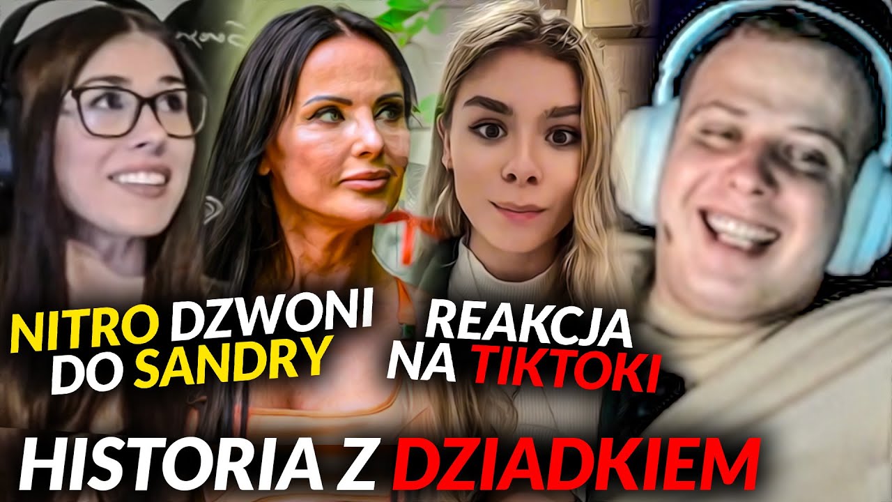 NITRO - HISTORIA Z DZIADKIEM, TELEFON DO SANDRY, GOATS, TIKTOKI, BELGIJKA