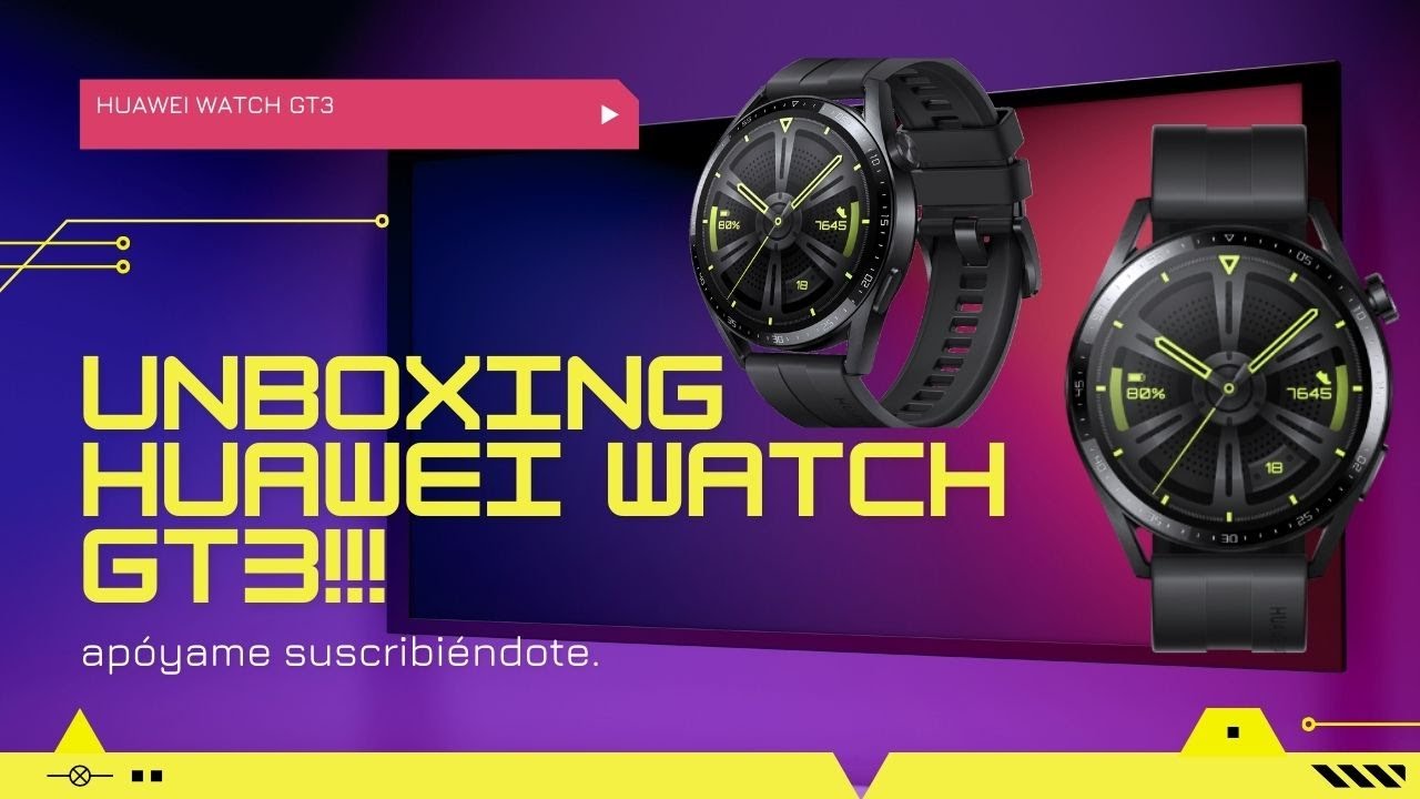 Unboxing Huawei Watch GT3 46mm!!