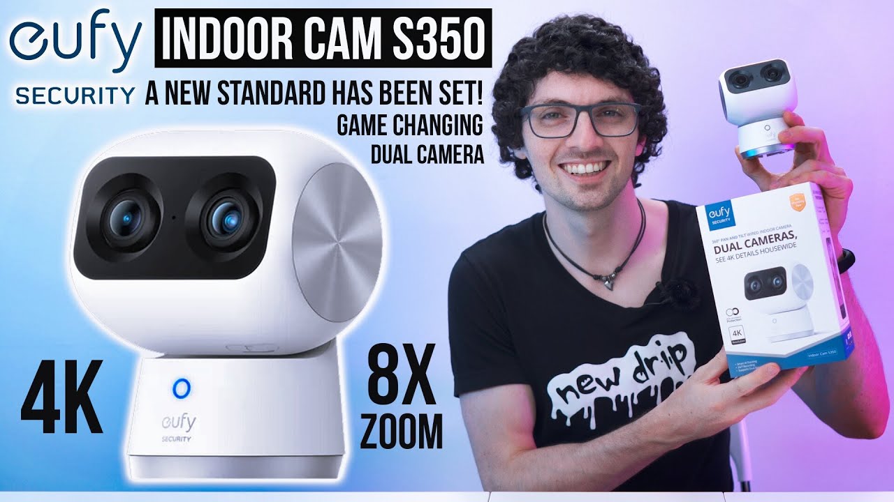 eufy Security's All-New Dual Camera's Are Here! eufy Indoor Cam S350 Review: Crisp 4K & Hybrid Zoom