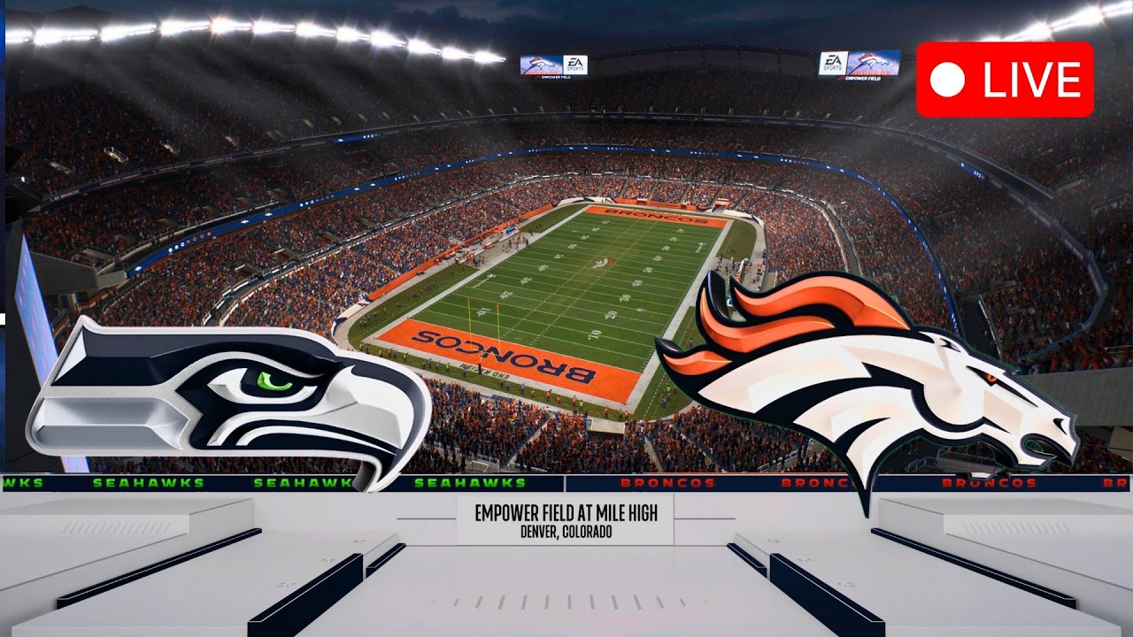 🔴 [M27SIM] 🏈 Seahawks @ Broncos / NFL Thursday Night Football / Madden 27 Simulation!