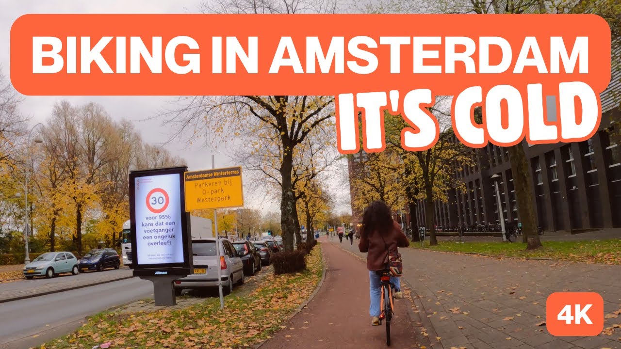 Amsterdam | Biking from Bos en Lommer to Looiersgracht | 02/12/2024