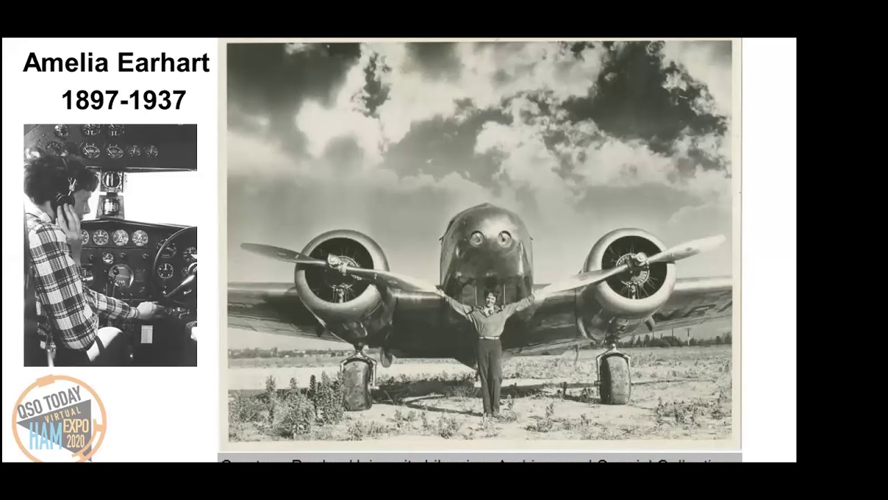 BVARC Dec 2020 Tom NY0V An HF Systems Engineering Approach in the Search for Amelia Earhart’s L10E