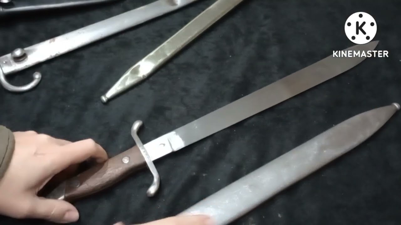 Machete de artillería 1909 2do Modelo (hecho en Argentina)