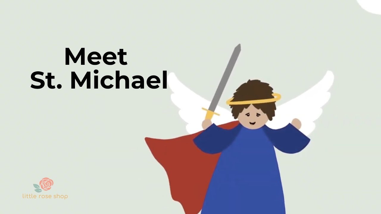 St  Michael Story for Catholic Kids | The Little Rose Shop