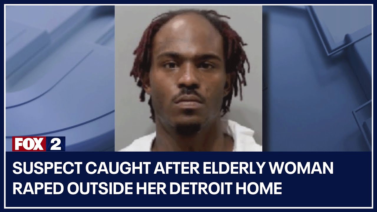 Suspect caught after elderly woman raped outside her Detroit home