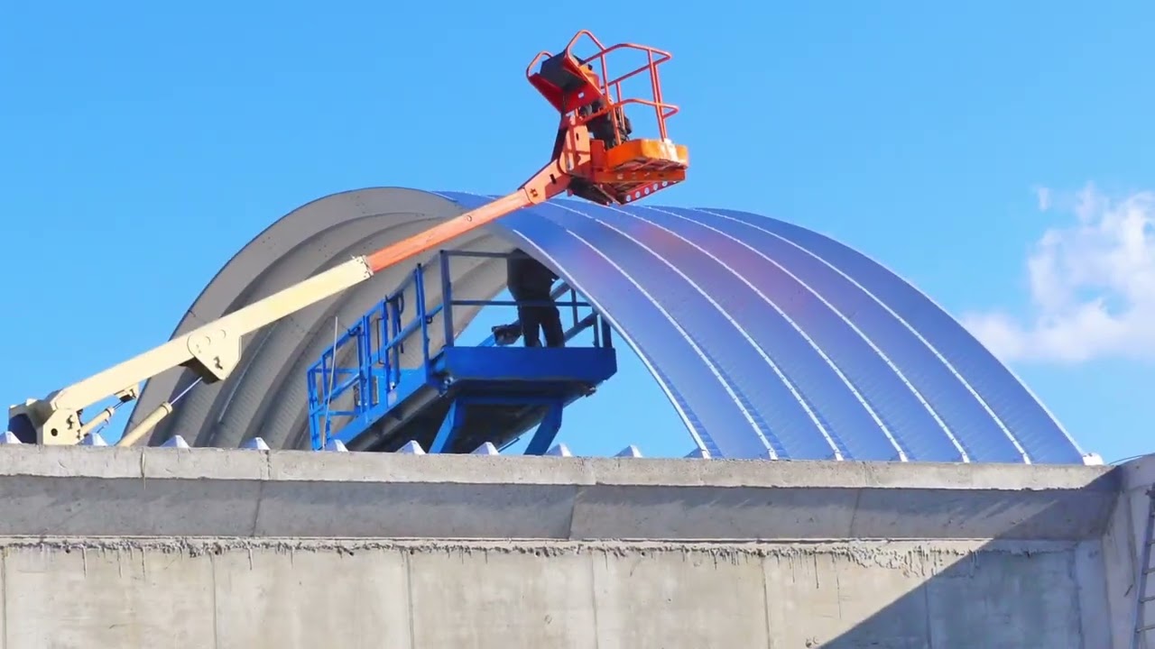INNOVALAND's Arch Steel Buildings: A Game-Changer in prefabricated buildings industry!
