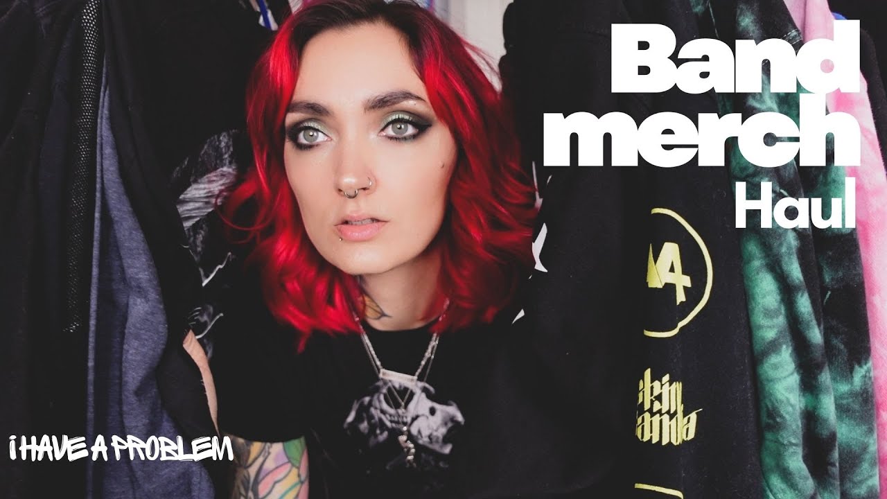 Огромная закупка мерча для музыкальных групп в 2025 году | Метал и эмо 🤘🖤