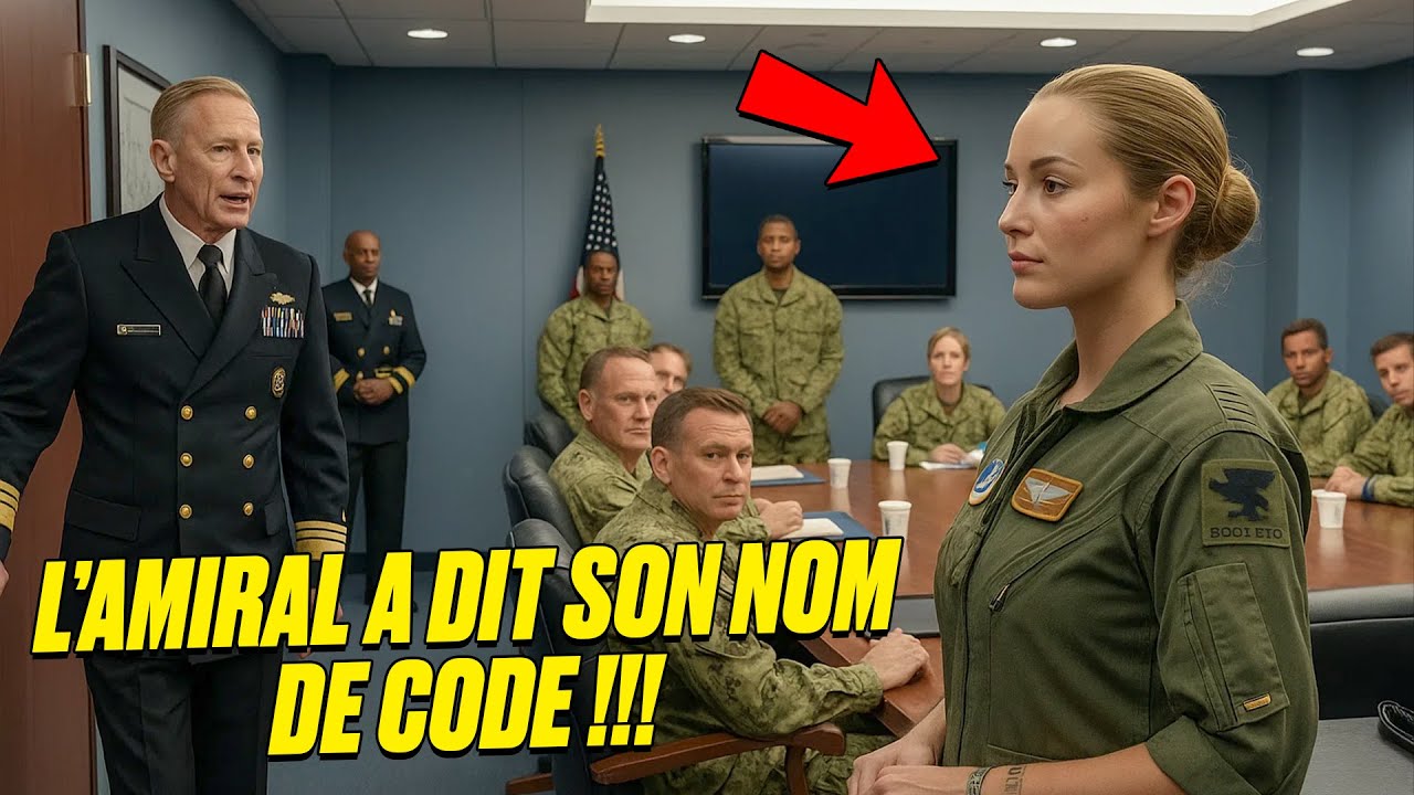 Elle servait juste du café — jusqu’à ce que l’amiral cite son indicatif et glace la salle