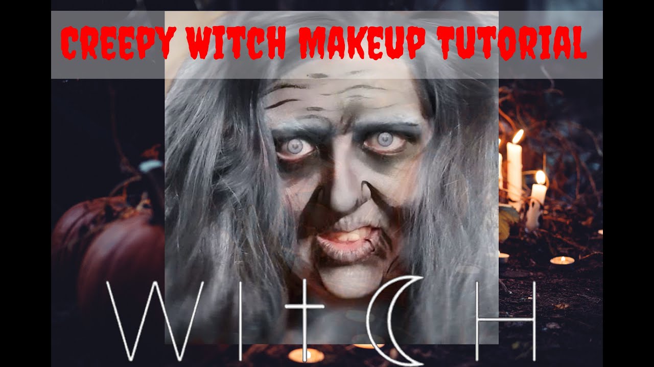 I PUT A SPELL ON YOU! *Creepy Witch Makeup Tutorial*