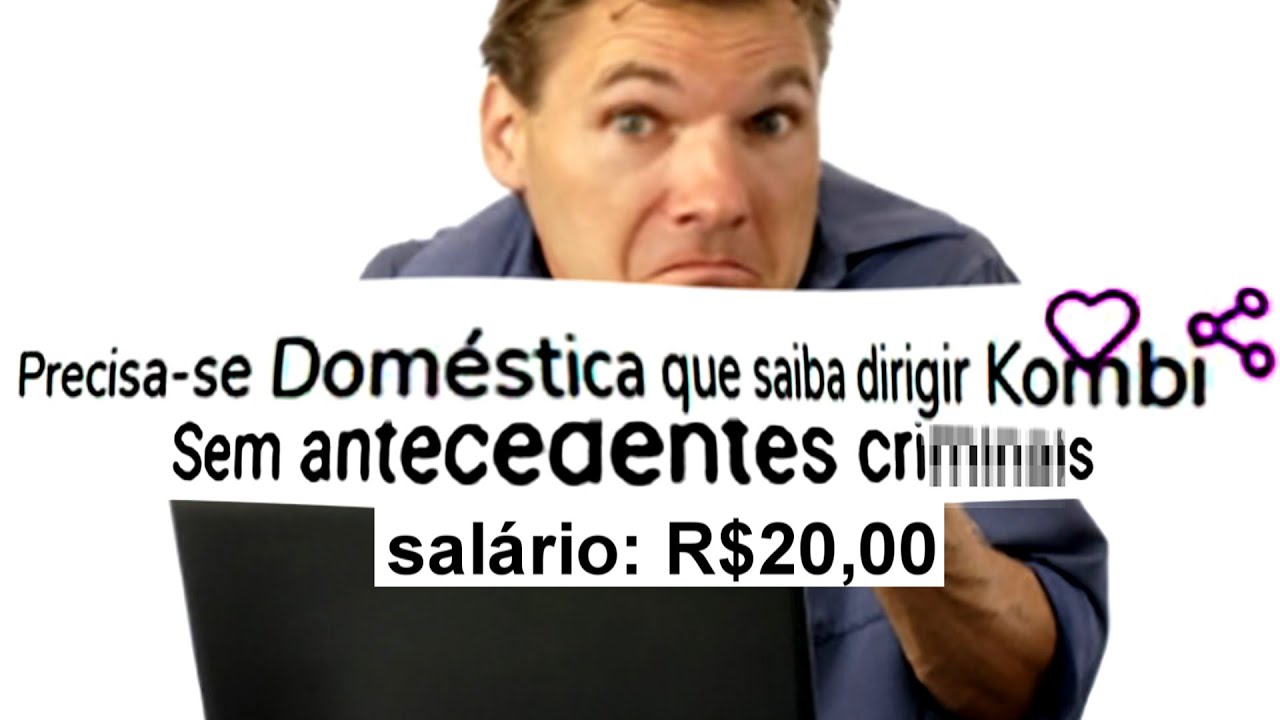 vagas de emprego ABSURDAS, WTF