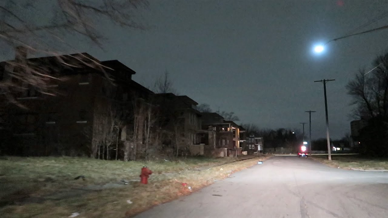 LATE NIGHT IN DETROIT'S MOST ABANDONED HOODS