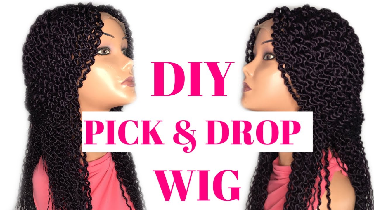 HOW TO: WATERMELON PICK AND DROP WIG