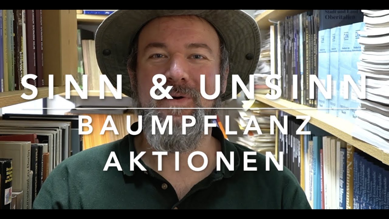 Baumpflanzaktionen - Wann machen sie Sinn und wann nicht.