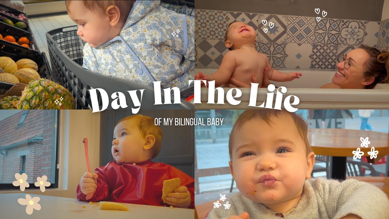 Day in the life of a BILINGUAL BABY 👶