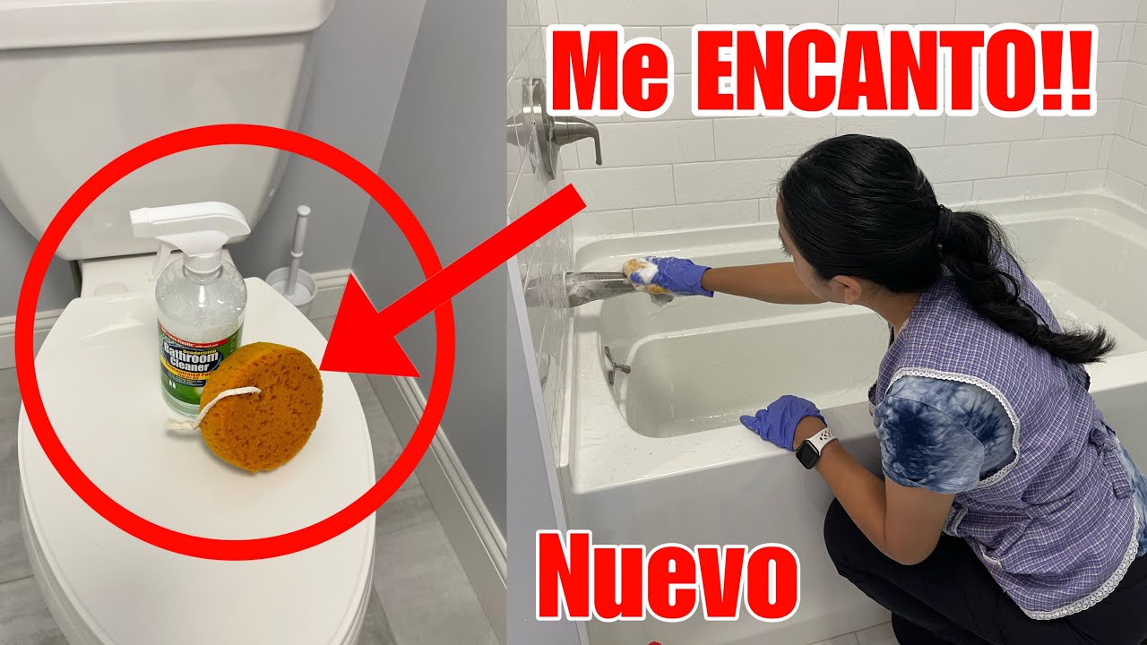 ✅ ME ENCANTO!! PUSE A PRUEBA UN NUEVO LIQUIDO DEL DOLLAR TREE Y LIMPIE EL BAÑO