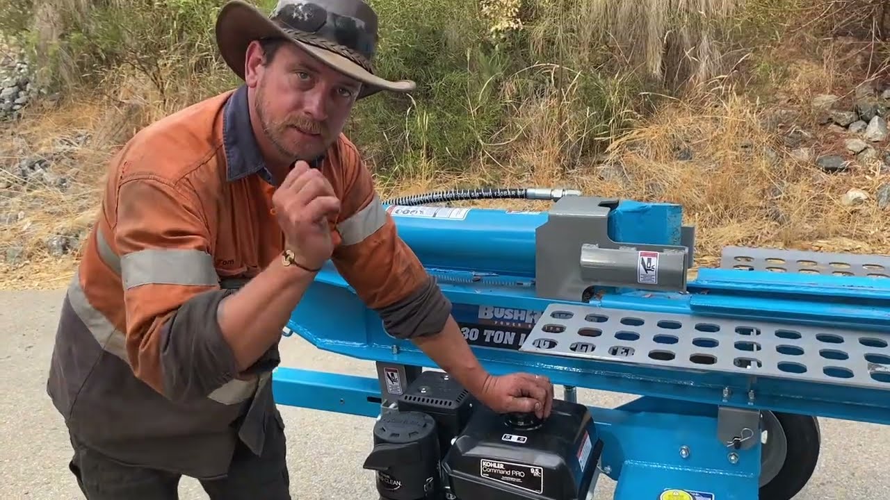 Basic Controls of our Bush Ranger Log Splitter