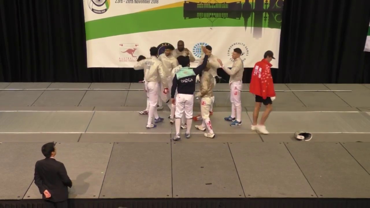 Senior commonwealth fencing championship India Vs England