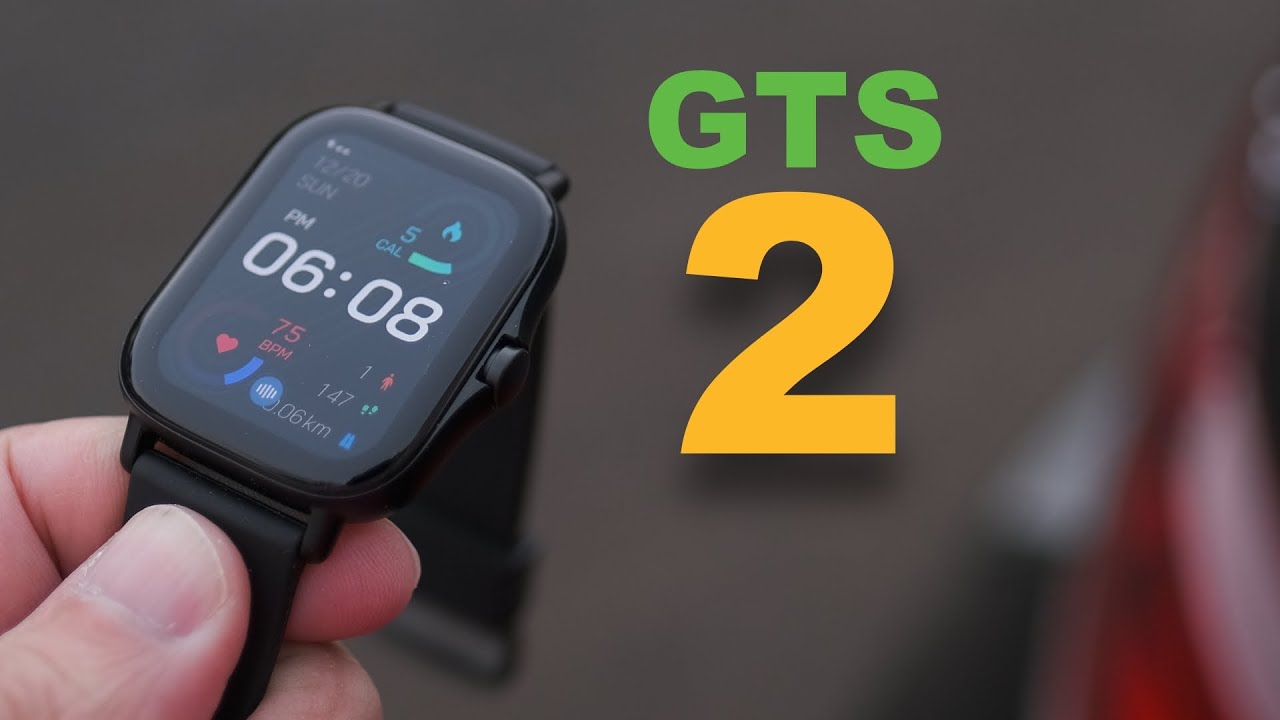 Amazfit GTS 2 Smartwatch - Apple watch lookalike, SpO2 - Stress Monitor, Bluetooth Phone Calling!