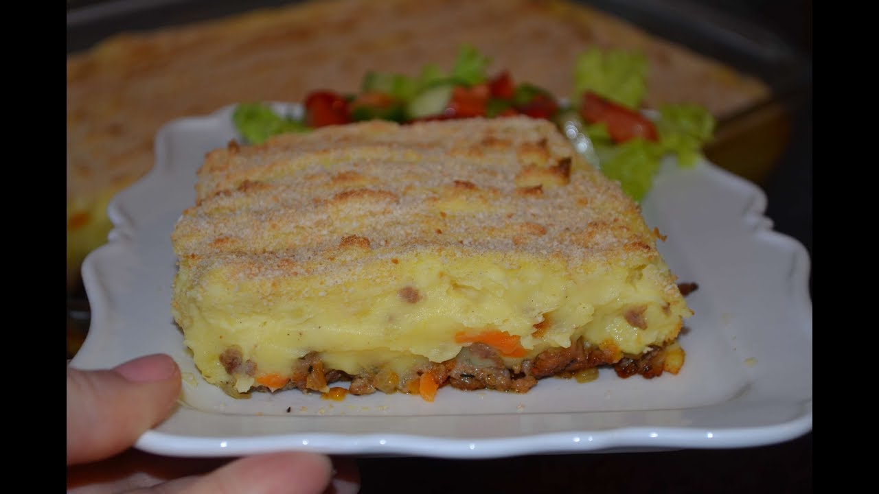 اشيه برمانتييه وصفة  فرنسية بطاطا  بالفرن سهلة و سريعة و لذيذة  شي نظم .. hachis parmentier