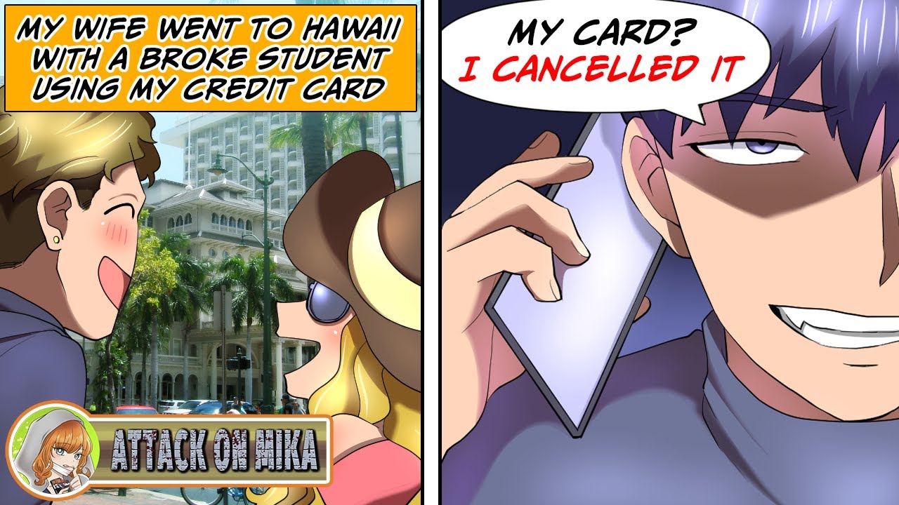 My wife was paying for her lover with my credit card, so I cancelled it... [Manga Dub]