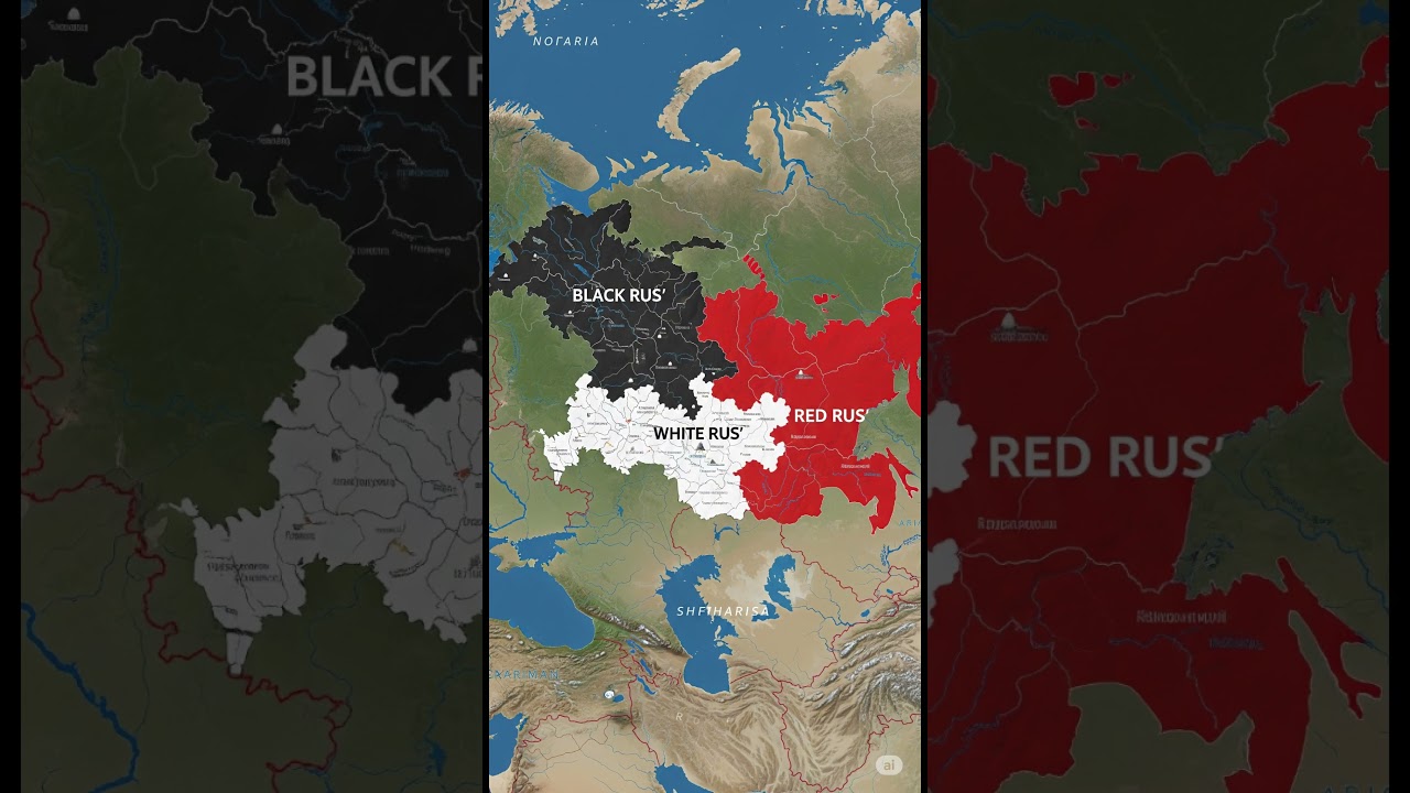Три Русі: Біла, Чорна. Червона#україна #history #ukraine #facts #poland #lithuania #ІсторіяУкраїни