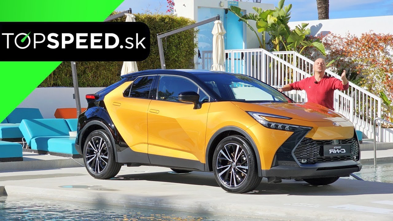 2024 TOYOTA C-HR je krajšia, väčšia, luxusnejšia, výkonnejšia... aj trochu drahšia