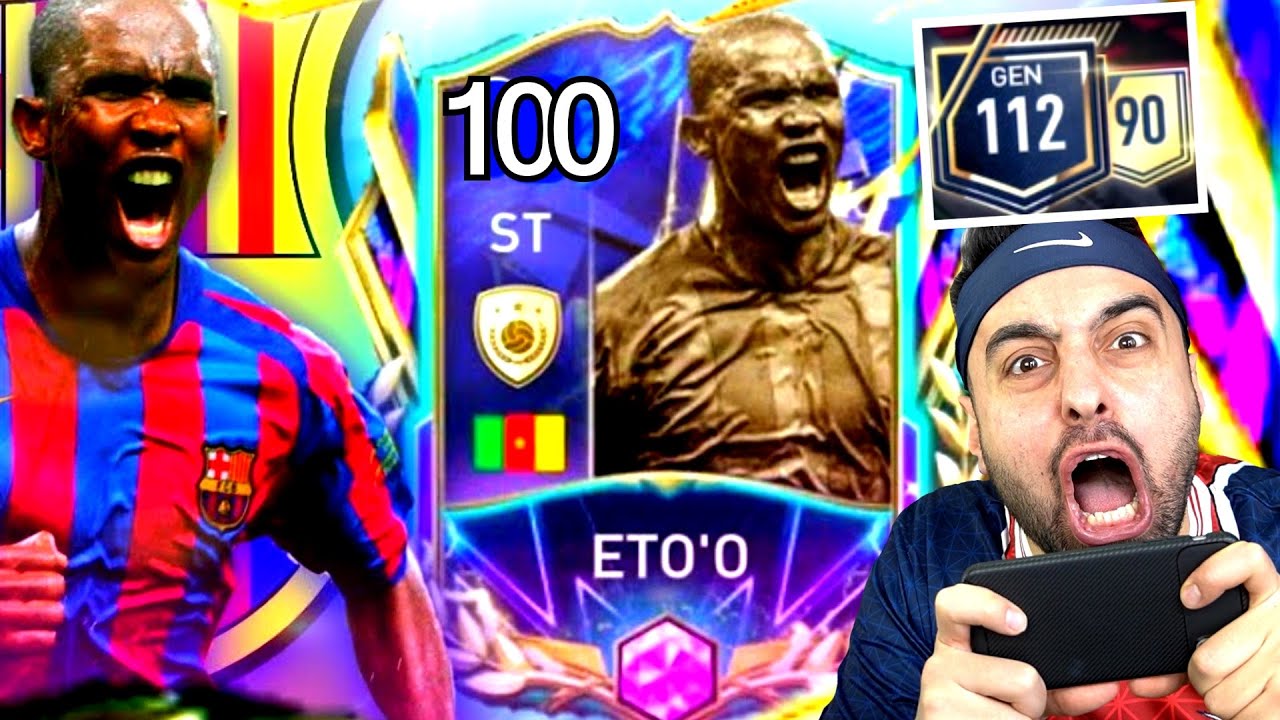 100+ LIK ETO'O ALDIK 😱 REKOR 112 GEN OLDUK ! FİFA MOBİLE 22 PAKET AÇILIMI
