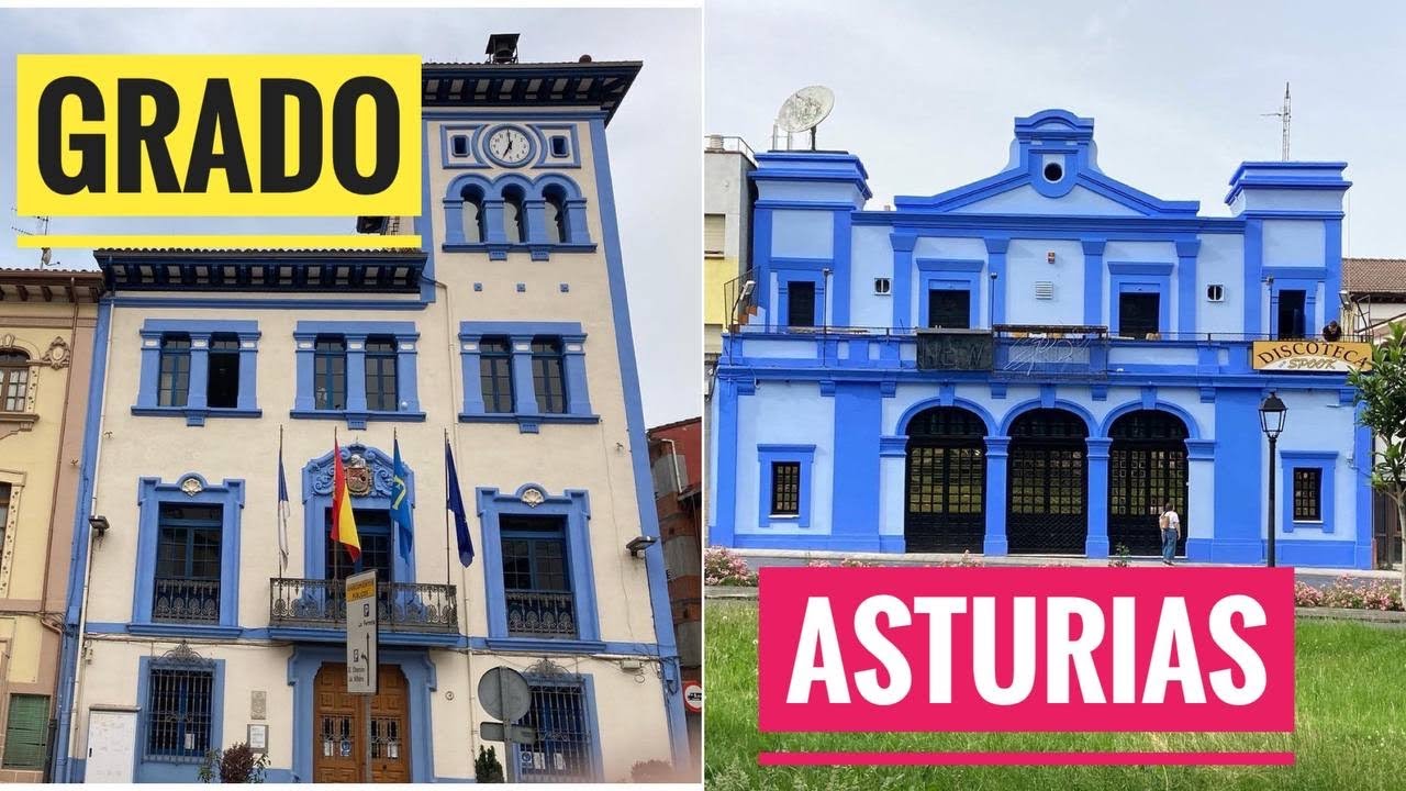 # 303 Grado. Asturias. Астурия. Градо. Север Испании. Обзор Города. Испания. Недвижимость Испании