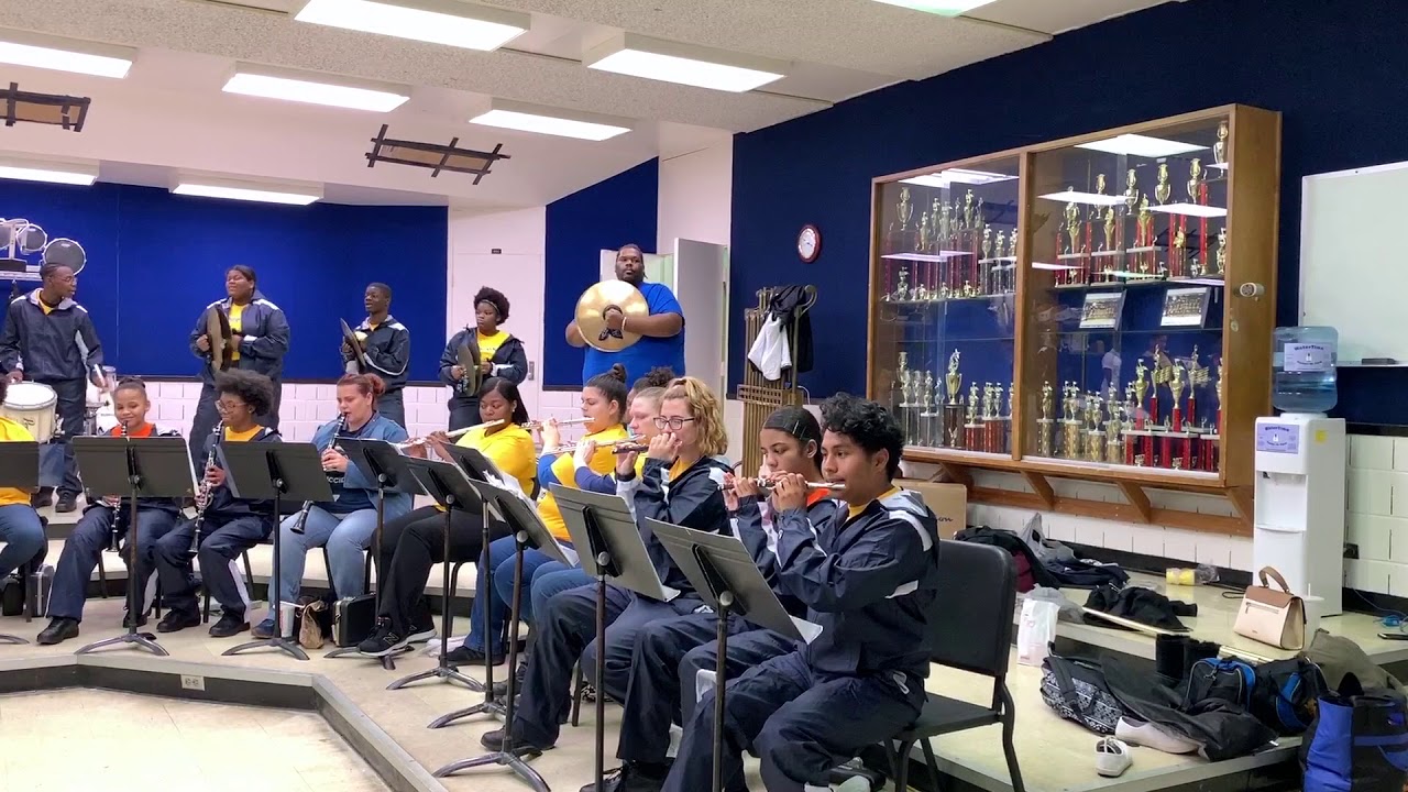 CHS Band Room Tuning Up Homecoming 2018