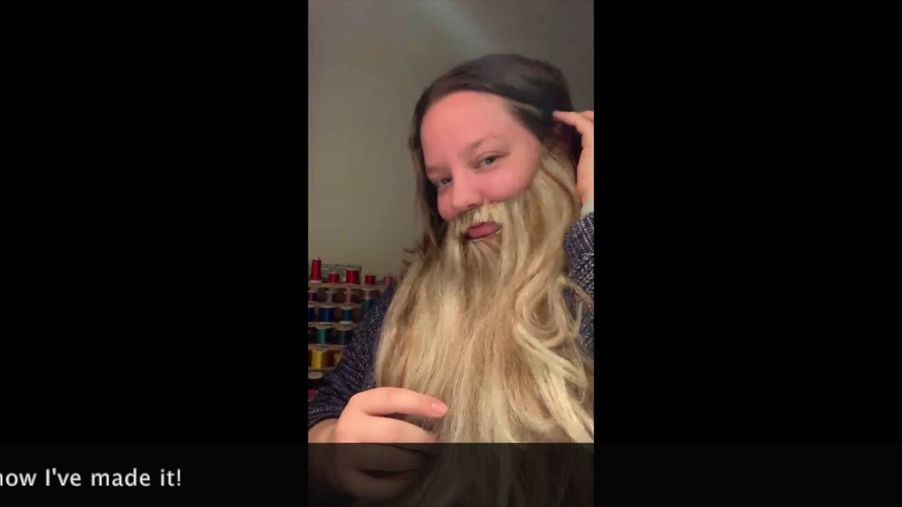 Cosplay beard for dwarf Cheri Littlebottom