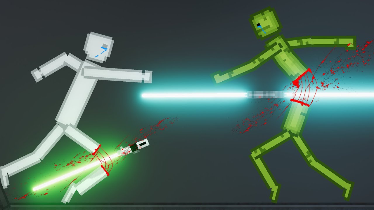 People Throwing Lightsabers At Each Other In People Playground (41)