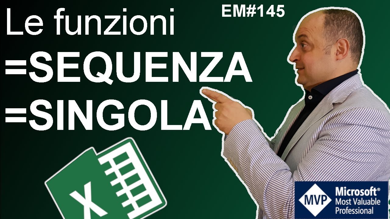 EM145 Matrici dinamiche #7: Le nuove funzioni SEQUENZA e SINGOLA  e altro ancora (5 esempi)