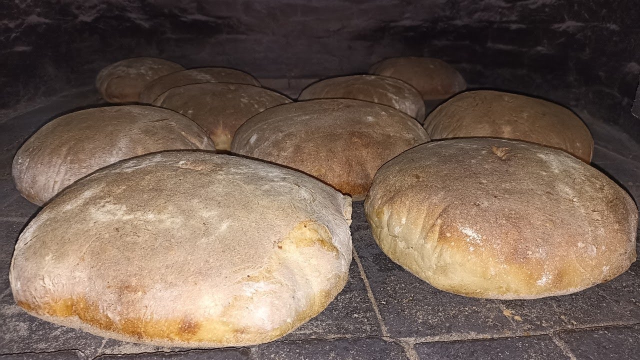 EKŞİ MAYALI AFYON KÖY EKMEĞİ YAPIMI | KARA FIRINDA SOMUN PİŞİRMEK 💯