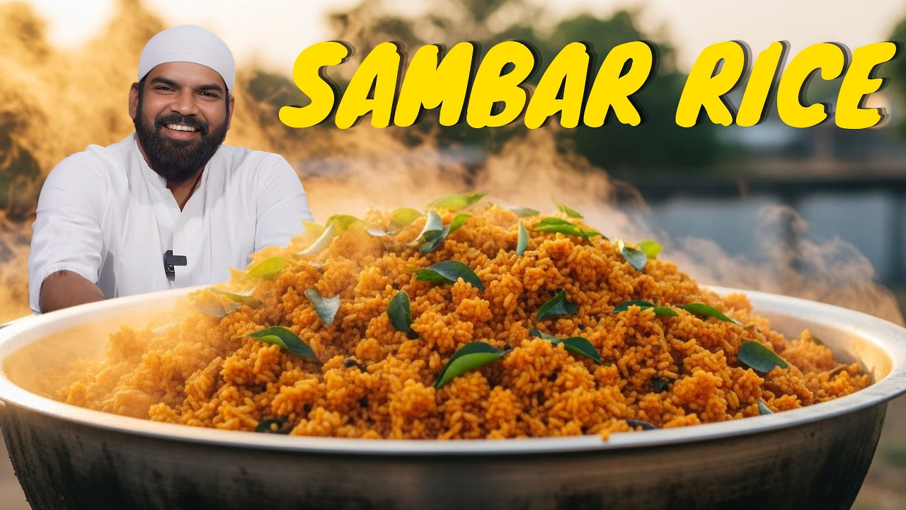 Authentic South Indian Sambar Rice Cooked with Love for Abandoned Senior Citizens | Nawab's Kitchen