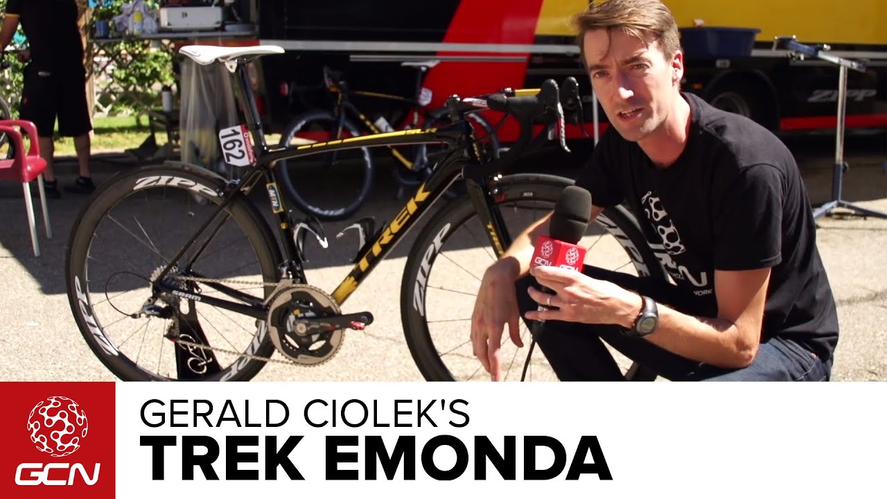 Gerald Ciolek's Trek Emonda