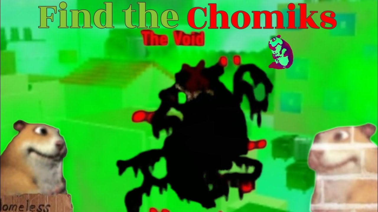 All Chomiks in the Trash Area | FIND THE CHOMIKS