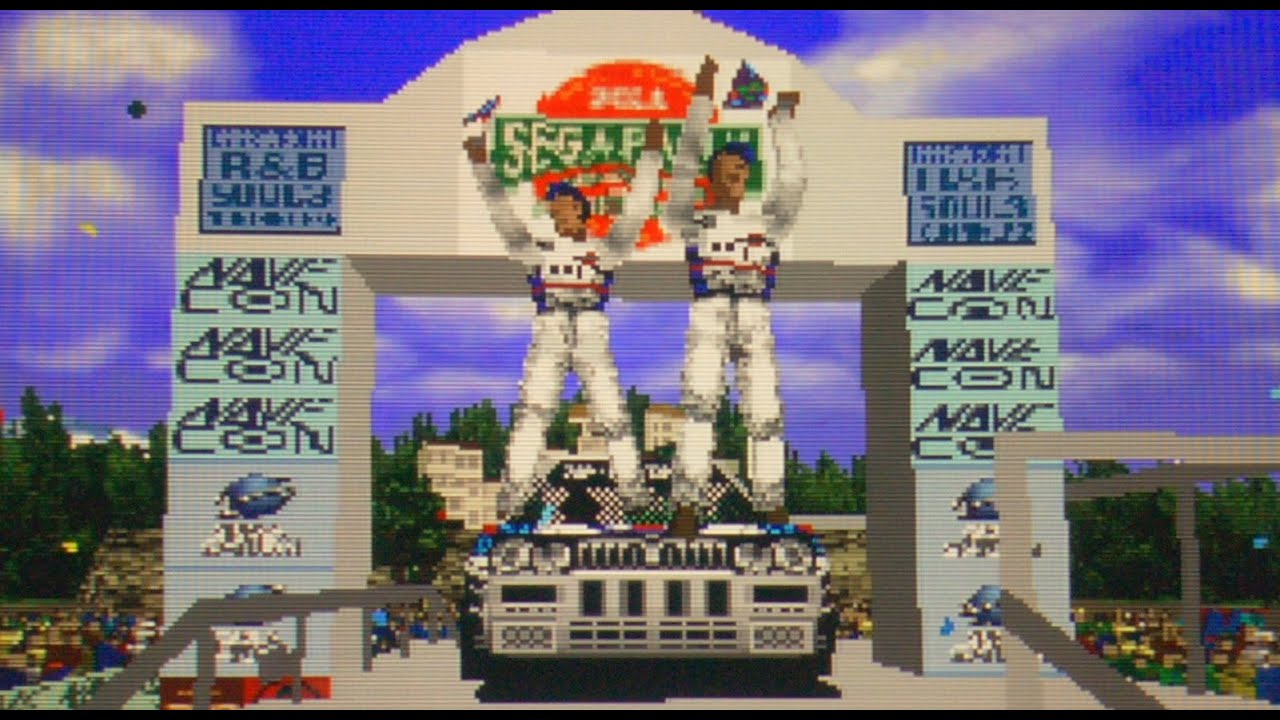 HD CRT Gaming Demo | KV-HR36M31 - Sega Rally Sega Saturn 720p (line-tripled)