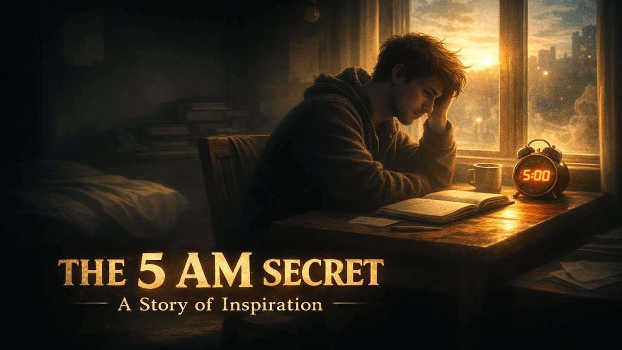 A Poor Man, One Alarm Clock, and the 5 AM Decision.