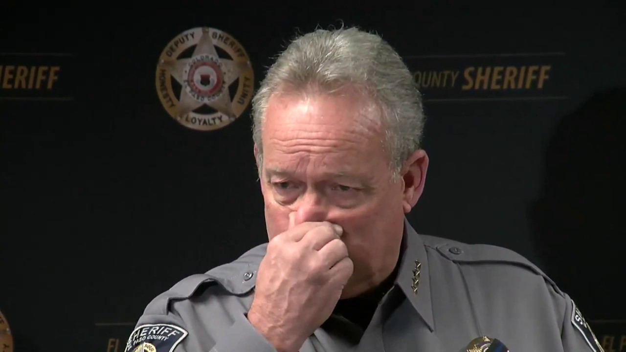 El Paso County Sheriff briefing