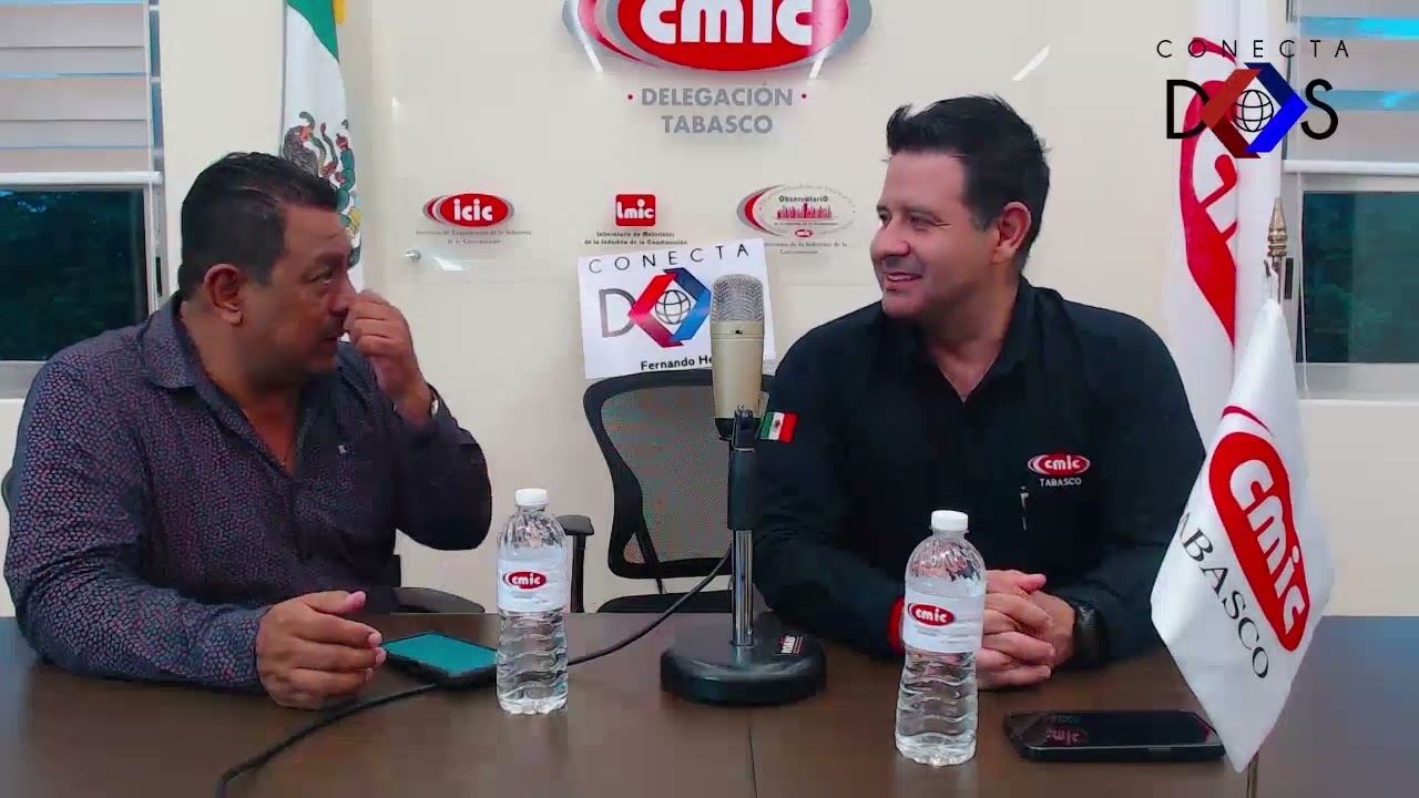 Entrevista con el Presidente CMIC Tabasco, Carlos Villegas Adriano | Noticiero Conectados