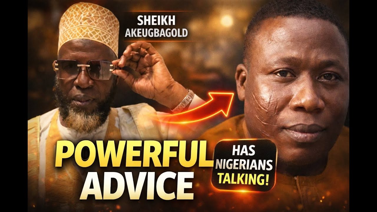 Sheikh Akeugbagold Visits Sunday Igboho – Powerful Advice That Has Nigerians Talking