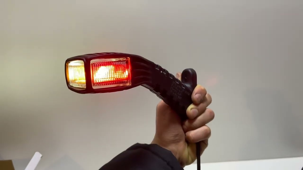 Lampy obrysowe 6 led gumowe do przyczepy naczepy KMR L1820 L1821