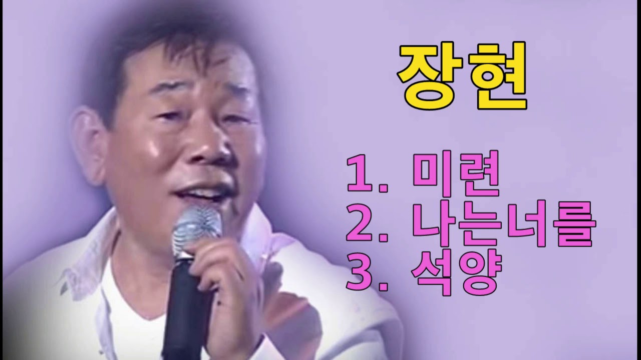 장현 - 미련 / 나는너를 / 석양