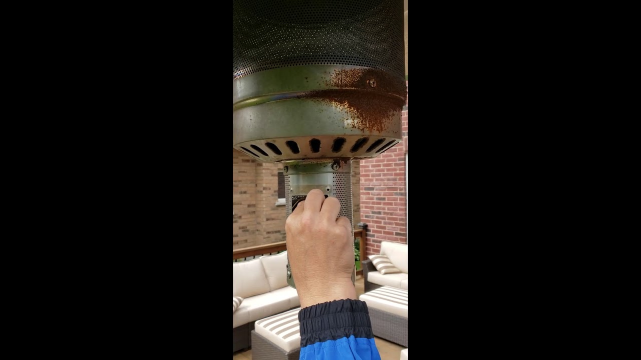 Bypass thermocouple on an outdoor patio heater
