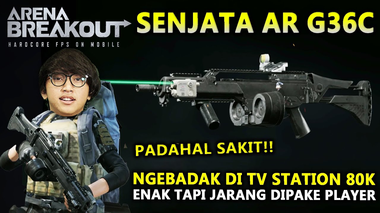 G36C SENJATA ENAK KAYA GINI TAPI GAK ADA YANG MAU PAKE! KOK BISA? - Arena Breakout